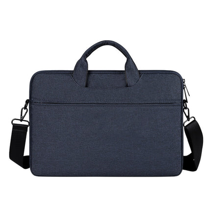 ST01S Waterproof Oxford Cloth Hidden Portable Strap One-shoulder Handbag for 13.3 inch Laptops (Navy Blue)-garmade.com