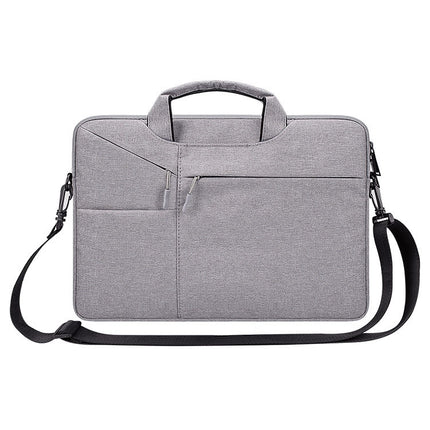 ST02S Waterproof Tear Resistance Hidden Portable Strap One-shoulder Handbag (Light Grey)-garmade.com