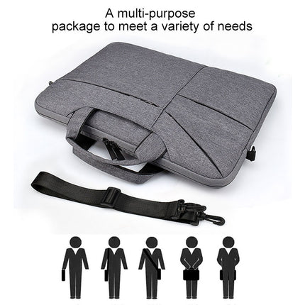 ST02S Waterproof Tear Resistance Hidden Portable Strap One-shoulder Handbag (Black)-garmade.com