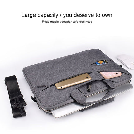 ST02S Waterproof Tear Resistance Hidden Portable Strap One-shoulder Handbag (Black)-garmade.com