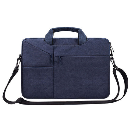 ST02S Waterproof Tear Resistance Hidden Portable Strap One-shoulder Handbag (Navy Blue)-garmade.com