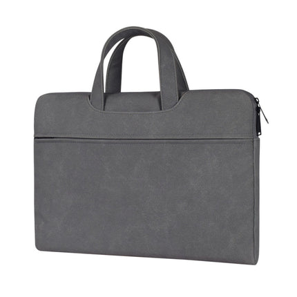 ST06 Waterproof PU Leather Zipper Hidden Portable Strap One-shoulder Handbag (Dark Grey)-garmade.com