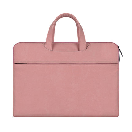 ST06 Waterproof PU Leather Zipper Hidden Portable Strap One-shoulder Handbag (Pink)-garmade.com
