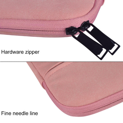 ST06 Waterproof PU Leather Zipper Hidden Portable Strap One-shoulder Handbag (Pink)-garmade.com