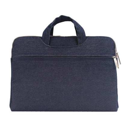 11.6 inch Portable Handheld Laptop Bag for Laptop(Dark Blue)-garmade.com