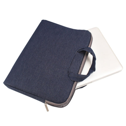 11.6 inch Portable Handheld Laptop Bag for Laptop(Dark Blue)-garmade.com
