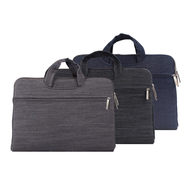 11.6 inch Portable Handheld Laptop Bag for Laptop(Dark Blue)-garmade.com