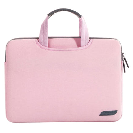 15.6 inch Portable Air Permeable Handheld Sleeve Bag for Laptops, Size: 41.5x30.0x3.5cm(Pink)-garmade.com