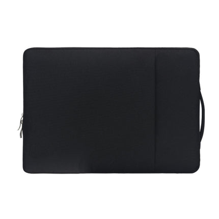 POFOKO C210 10-11 inch Denim Business Laptop Liner Bag(Black)-garmade.com