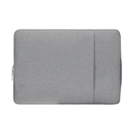 POFOKO C210 10-11 inch Denim Business Laptop Liner Bag(Grey)-garmade.com