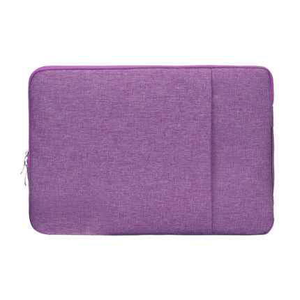 POFOKO C210 10-11 inch Denim Business Laptop Liner Bag(Purple)-garmade.com