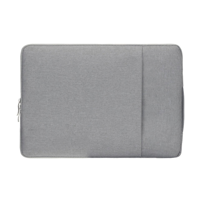 POFOKO C210 12.5-13 inch Denim Business Laptop Liner Bag(Grey)-garmade.com