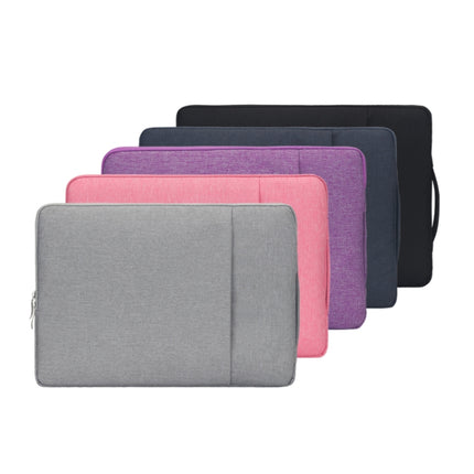 POFOKO C210 12.5-13 inch Denim Business Laptop Liner Bag(Pink)-garmade.com