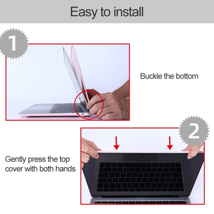 For Huawei MateBook 14 inch 2021 Shockproof Frosted Laptop Protective Case (Black)-garmade.com