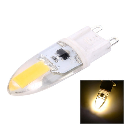 3W COB LED Light, G9 300LM Silicone Dimmable SMD 1505 for Halls / Office / Home, AC 220-240V(Warm White)-garmade.com