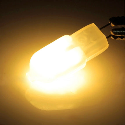 G9 3W 300LM Transparent Cover Corn Light Bulb, 22 LED SMD 2835, AC 220-240V(Warm White)-garmade.com