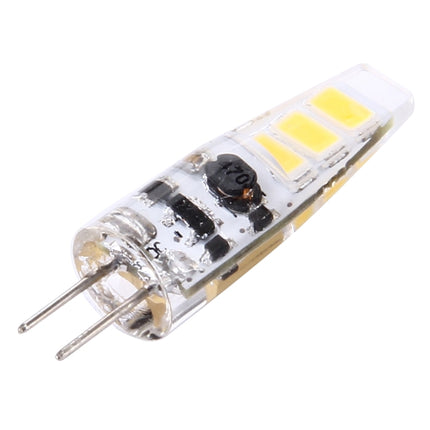 G4 2W 100LM Corn Light Bulb, 6 LED SMD 5730 Silicone, DC 12V(Warm White)-garmade.com