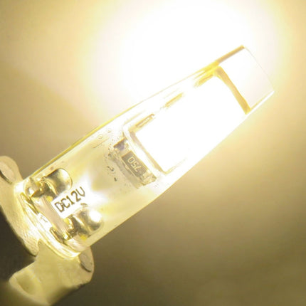 G4 2W 100LM Corn Light Bulb, 6 LED SMD 5730 Silicone, DC 12V(Warm White)-garmade.com