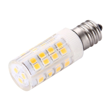E12 5W 330LM Corn Light Bulb, 51 LED SMD 2835, AC 220-240V(Warm White)-garmade.com