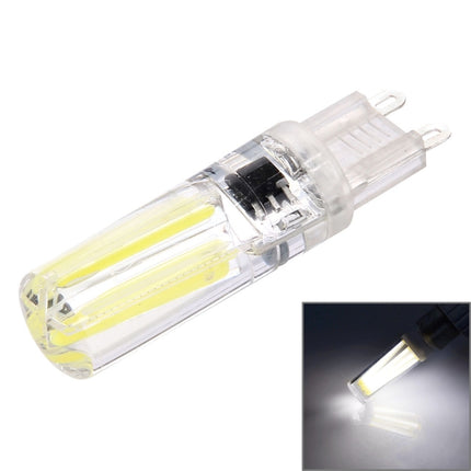 4W Filament Light Bulb , G9 Silicone Dimmable 8 LED for Halls, AC 220-240V(White Light)-garmade.com