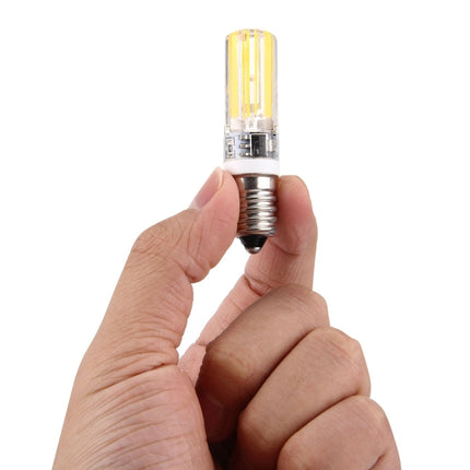 4W Filament Light Bulb, E14 Silicone Dimmable 8 LED for Halls, AC 220-240V(Warm White)-garmade.com