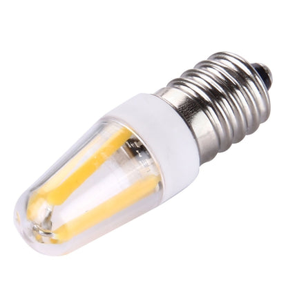 2W Filament Light Bulb, E14 PC Material Dimmable 4 LED for Halls, AC 220-240V(Warm White)-garmade.com