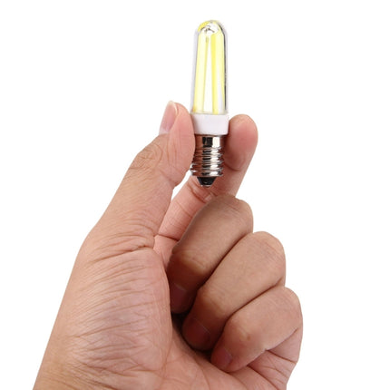 4W Filament Light Bulb, E14 PC Material Dimmable 4 LED for Halls, AC 220-240V(White Light)-garmade.com