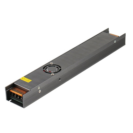 SL-250-24 LED Regulated Switching Power Supply DC24V 10A with Fan Size: 330 x 49 x 29mm-garmade.com