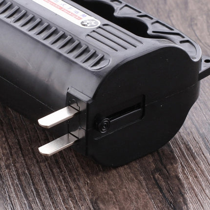 5W 9 LEDs Rechargeable Strong LED Flashlight 2-Modes Outdoors Searchlight-garmade.com