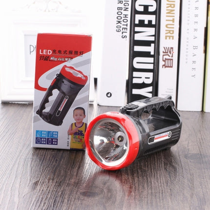5W Rechargeable Strong LED Flashlight 2-Modes Outdoors Searchlight-garmade.com