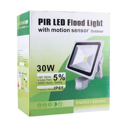 30W IP65 Waterproof Colorful LED Floodlight, 2250LM with Remote Control, AC 110-265V-garmade.com