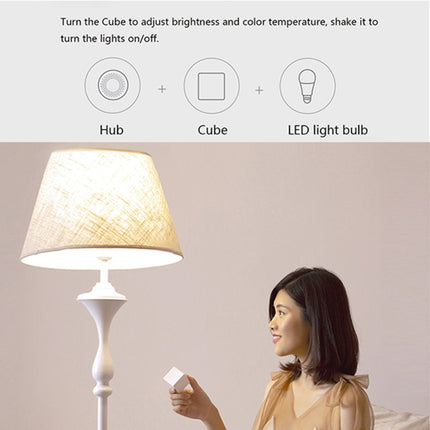 Original Xiaomi Aqara 9W E27 2700K-6500K 806LM LED Light Bulb, HomeKit APP Control-garmade.com