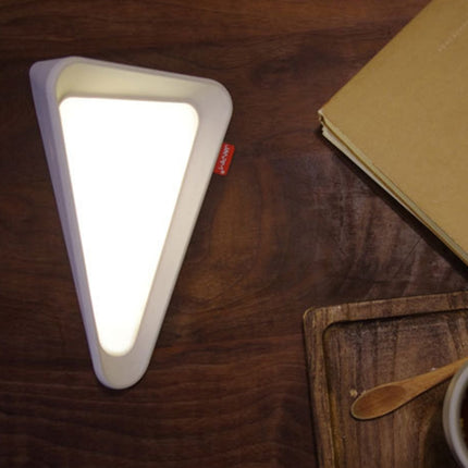USB Charging Flip Lamp G-sensor LED Light (White)-garmade.com