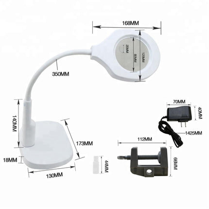 BEST Desktop Multi-function Portable Magnifying Lamp (Voltage 220V)-garmade.com