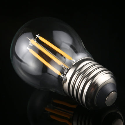 G45 E27 4W 4 LEDs 450 LM 3000K Retro Dimming LED Filament Light Bulb Energy Saving Light, AC 220V(Warm White)-garmade.com