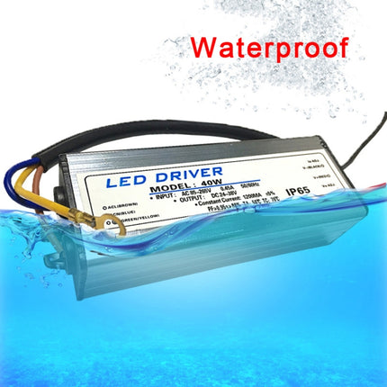 30W LED Driver Adapter AC 85-265V to DC 24-38V IP65 Waterproof-garmade.com