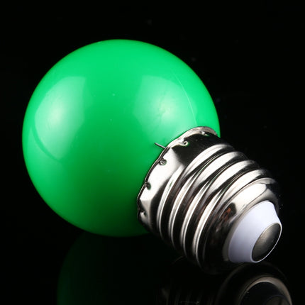 10 PCS 2W E27 2835 SMD Home Decoration LED Light Bulbs, DC 12V (Green Light)-garmade.com