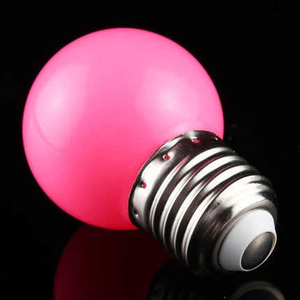10 PCS 2W E27 2835 SMD Home Decoration LED Light Bulbs, DC 24V (Pink Light)-garmade.com