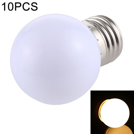 10 PCS 2W E27 2835 SMD Home Decoration LED Light Bulbs, DC 24V (Warm White)-garmade.com