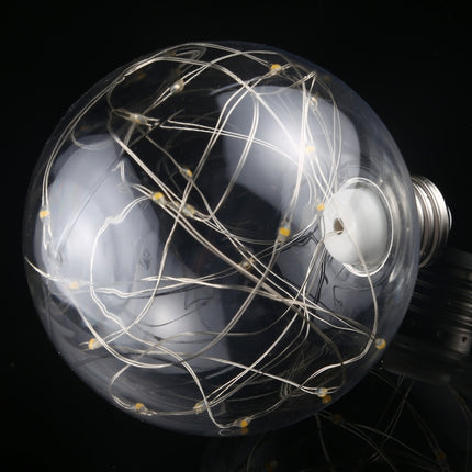 G95 E27 3W 80 LM Filament Retro Fairy LED String Light Bulb, AC 220V (Warm White)-garmade.com