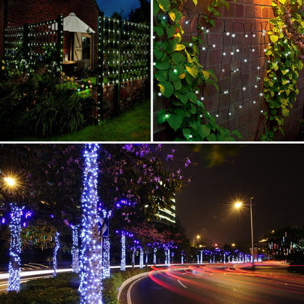 200 LEDs Outdoor Waterproof Christmas Festival Decoration Solar Lamp String, Length: 22m(Colour)-garmade.com