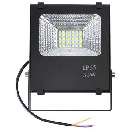 30W IP65 Waterproof LED Floodlight , 2700-6500K SMD-5054 Lamp, AC 85-265V(White Light)-garmade.com