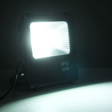 30W IP65 Waterproof LED Floodlight , 2700-6500K SMD-5054 Lamp, AC 85-265V(White Light)-garmade.com