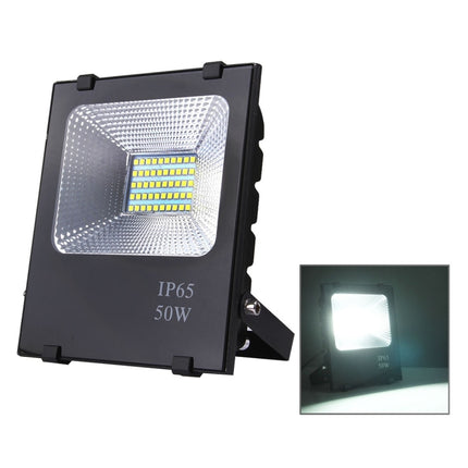 50W IP65 Waterproof LED Floodlight, 2700-6500K SMD-5054 Lamp, AC 85-265V(White Light)-garmade.com