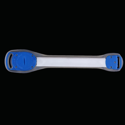 Night Run / Ride Safety LED Light Band, CR2032 Button Batteries Powered (Blue)-garmade.com