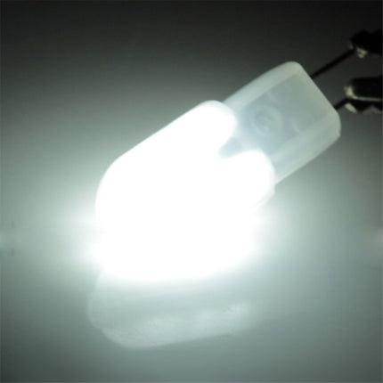 G4 2W 180LM Cream Cover Corn Light Bulb, 12 LED SMD 2835, AC 220-240V(White Light)-garmade.com