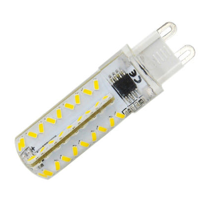 G9 5W 450LM 72 LED SMD 3014 Dimmable Silicone Corn Light Bulb, AC 110V (Warm White)-garmade.com