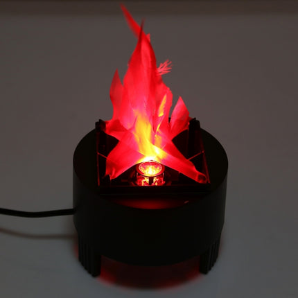 [220V US/EU Plug] Artificial Simulation Burning Fake Flame Lamp, Flame Height: about 8cm, Torch Fire Pot Bowl Light for Festival Party Decoration-garmade.com