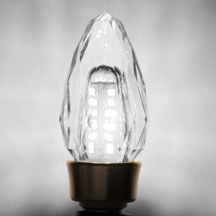 [85-265V] E14 5W LED Corn Light, 40 LEDs SMD 2835 K5 Crystal + Ceramic Energy-saving Bulb-garmade.com