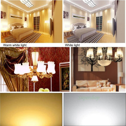 E14 112 LEDs 12W LED Corn Light, SMD 5730 Energy-saving Bulb, AC 110-265V-garmade.com